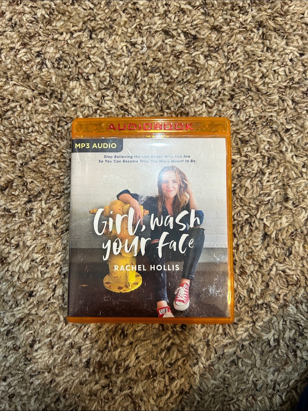 Girl, Wash Your Face MP3 Audio - Orange Case
